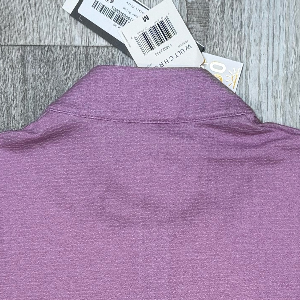 Adidas Women's Ultimate365 Heat.Rdy Golf Polo Shirt quarter-zip size M NWT - Picture 8 of 15